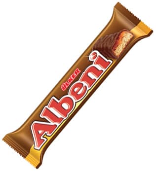 Ulker Albeni Milk Chocolate Coated Bar With Caramel & Biscuits