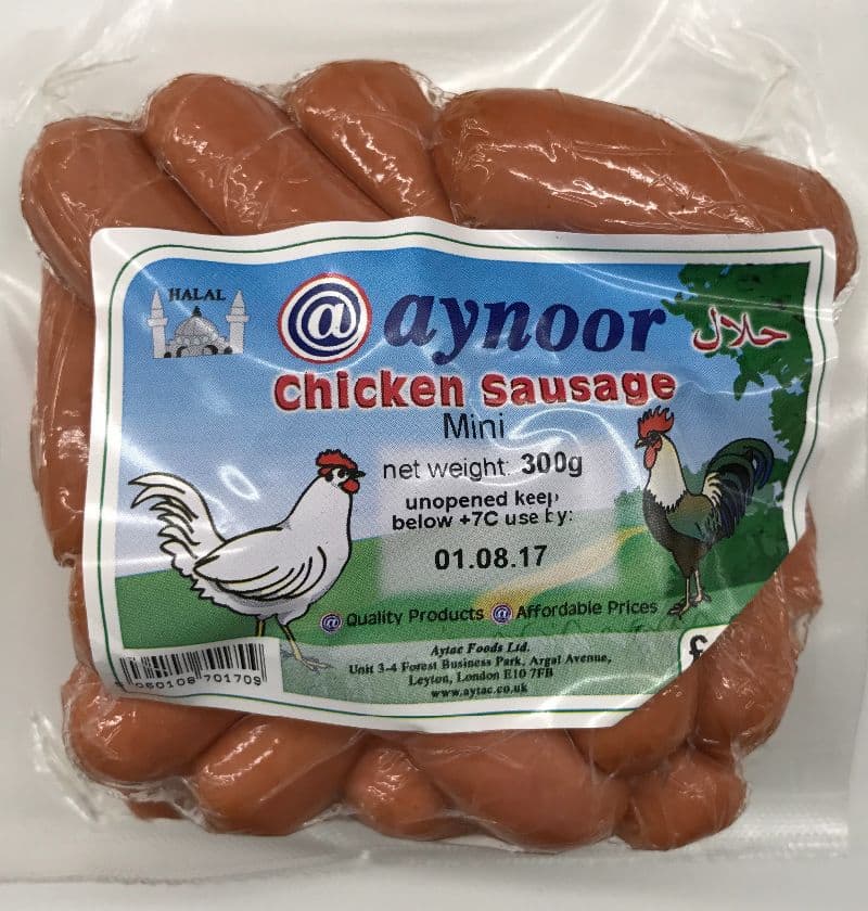 Aynoor Chicken Sausage 300g